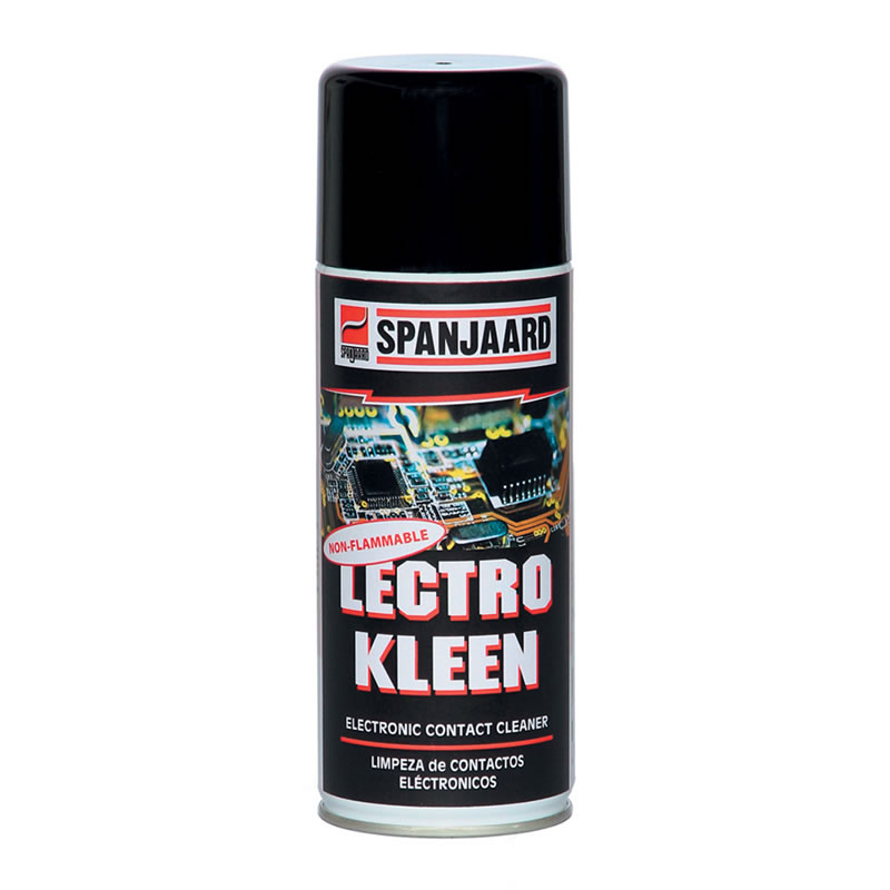 Adhesives-Cleaning Tools - SPANJAARD LECTRO KLEEN NON FLAMMABLE 430GR